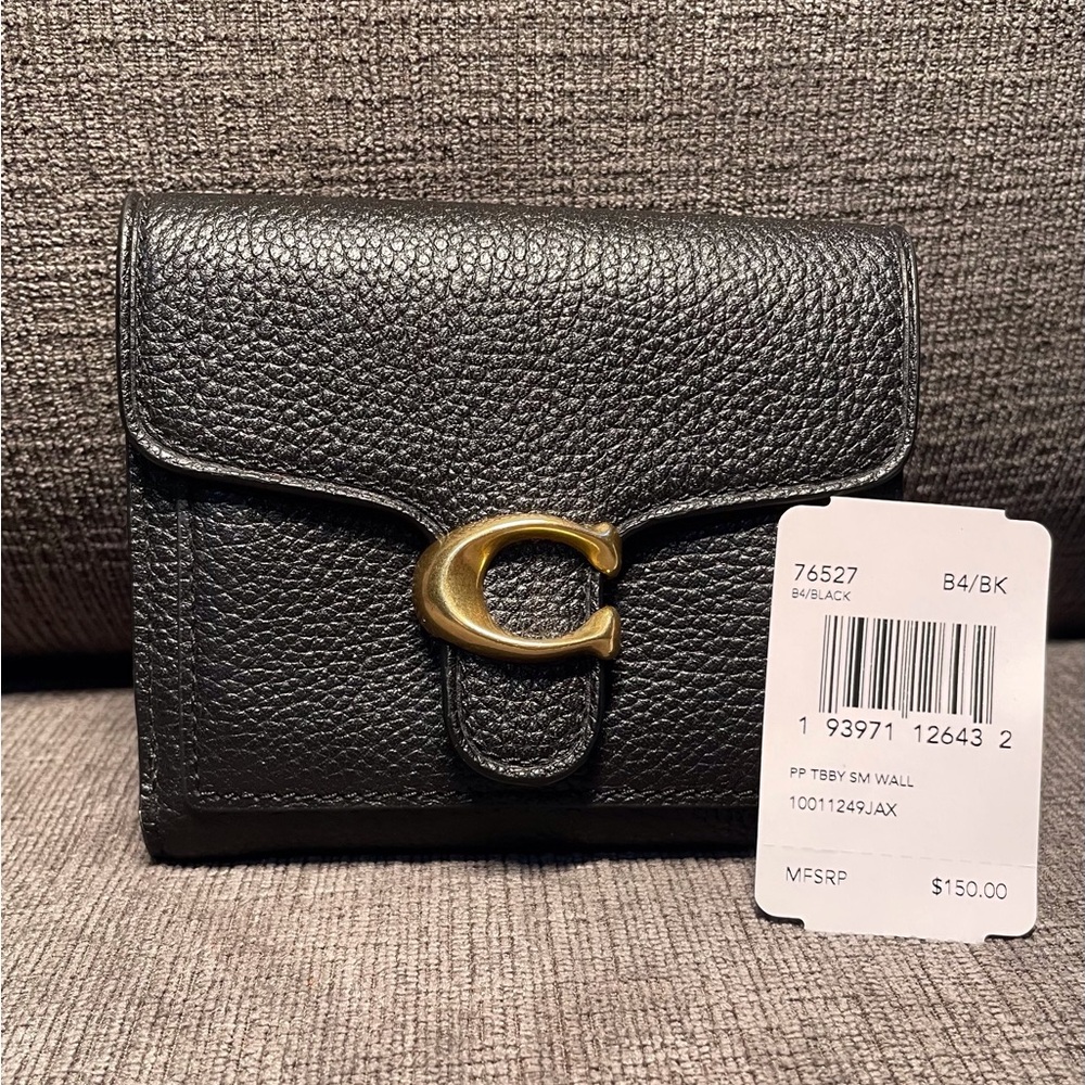 Coach Black Tabby Wallet